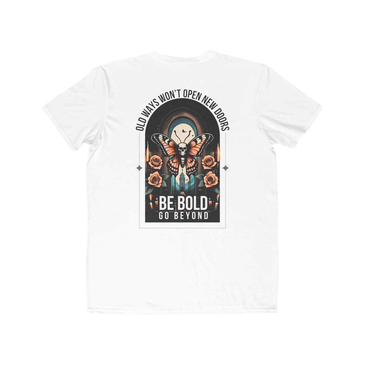 Old Ways Won't Open New Doors WHT/Muscle Tee