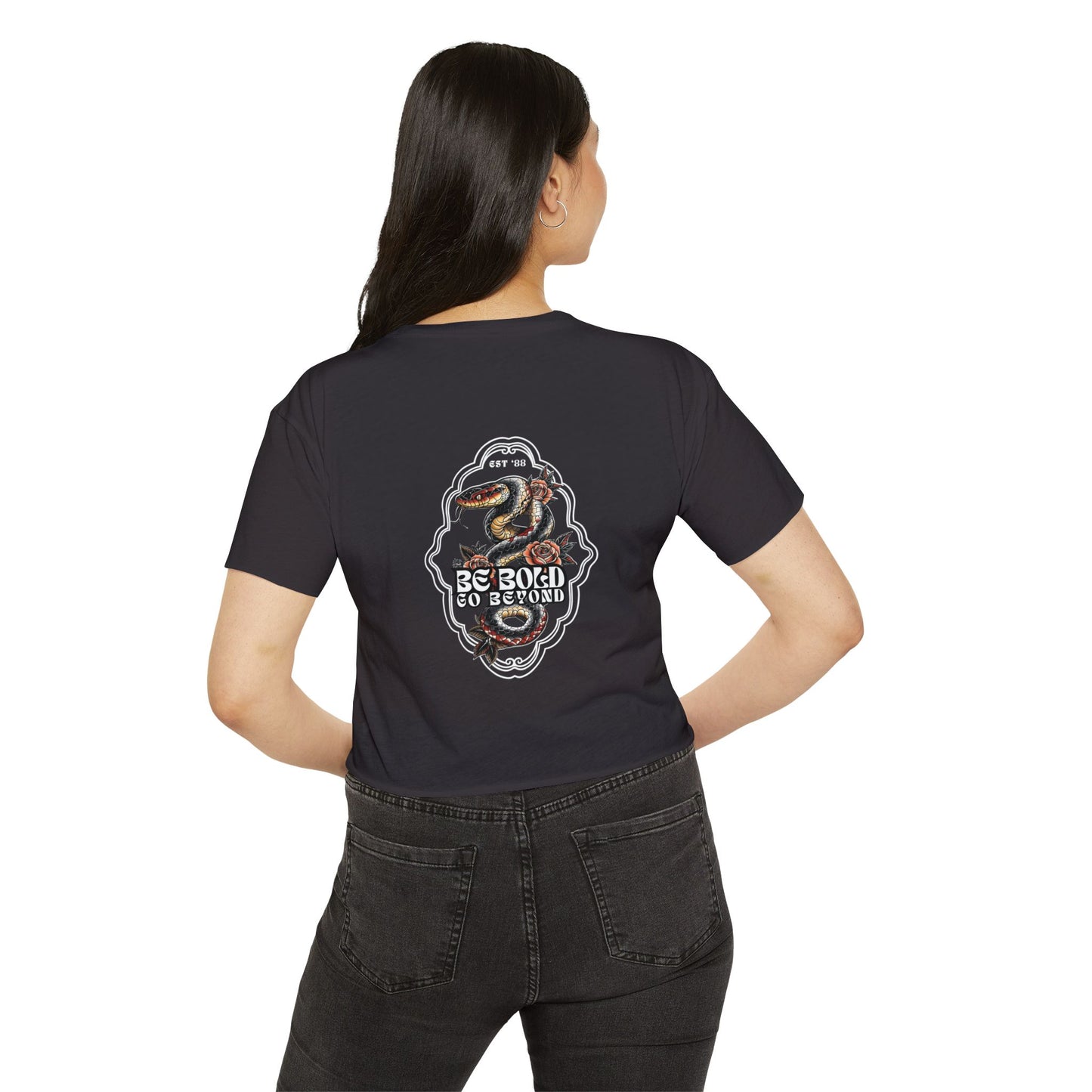 Become Dangerous Choose Kindness Women’s Festival Crop Top