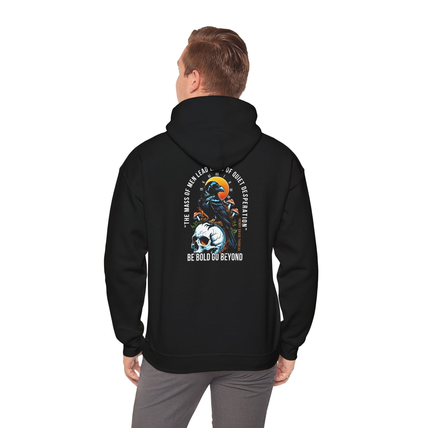 “The mass of men lead lives of quiet desperation.” Hoodie