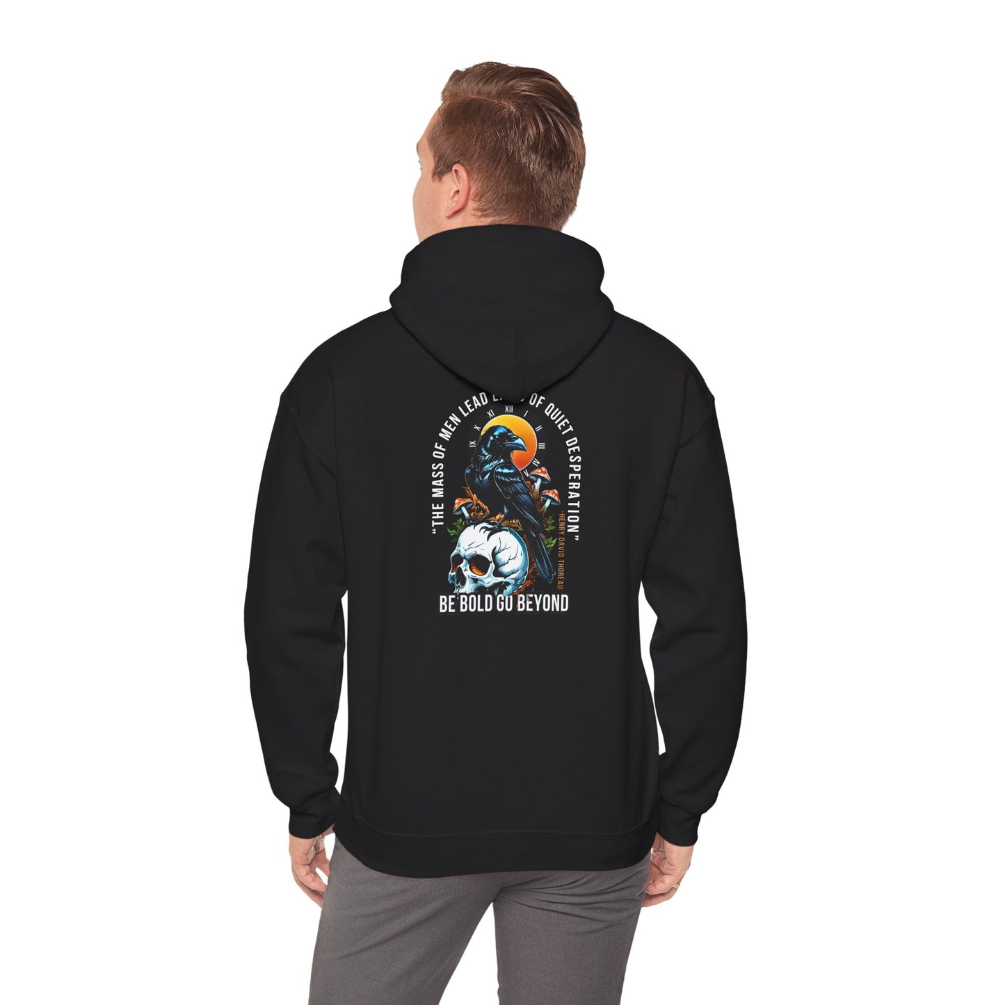 “The mass of men lead lives of quiet desperation.” Hoodie