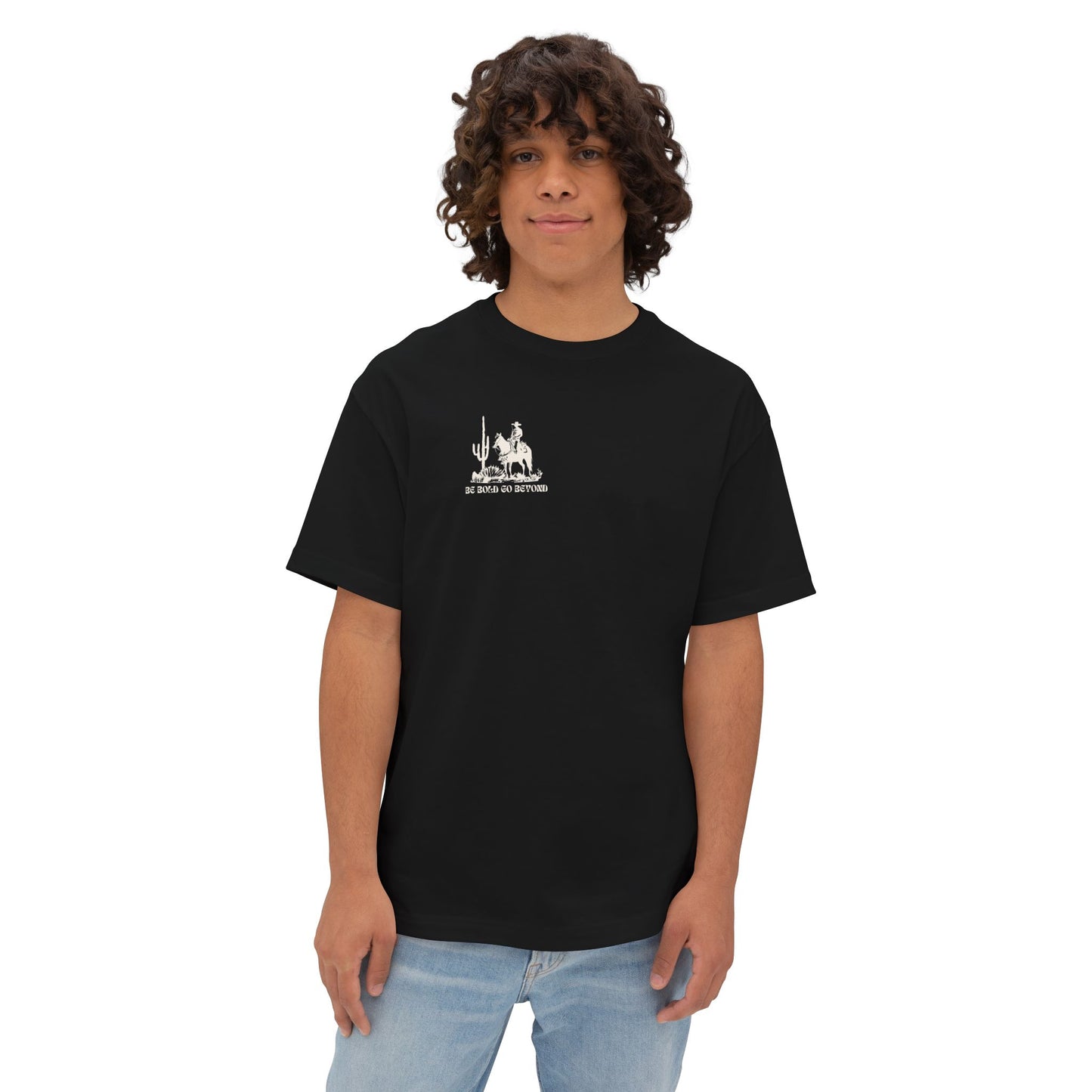 Copy of Fortune Favors the Bold BLK Box Tee