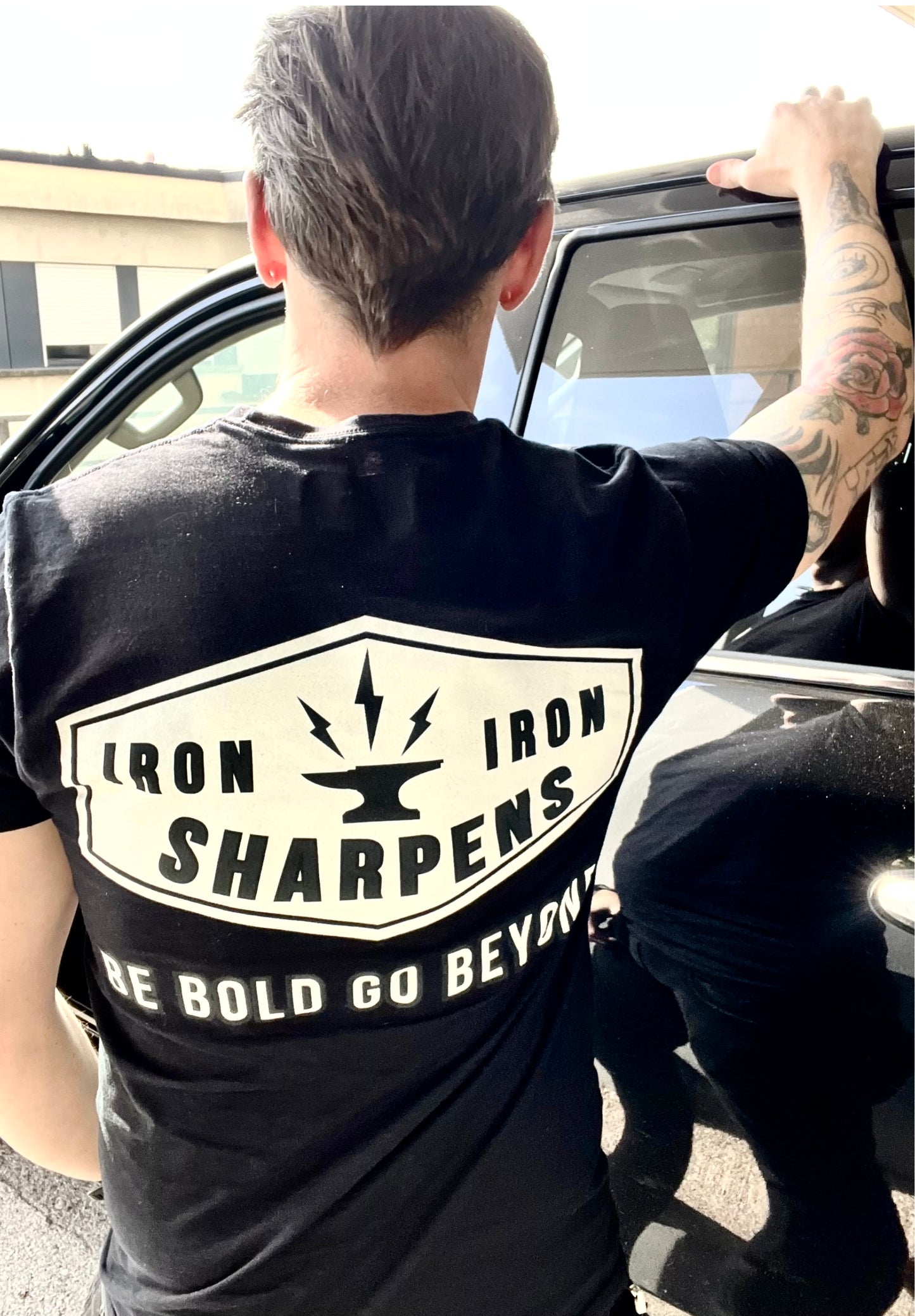 Iron Sharpens Iron BLK Muscle Tee