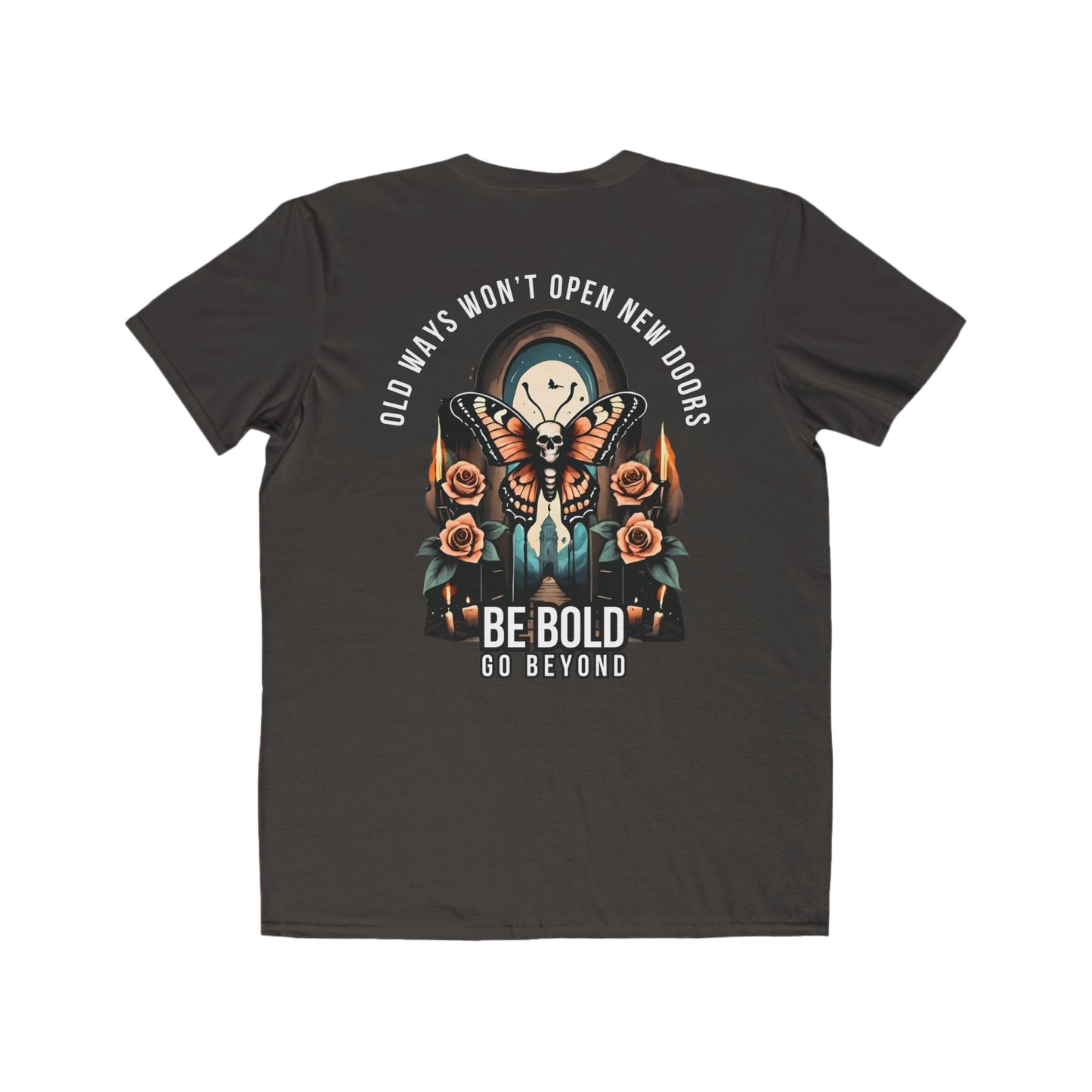 Old Ways Won't Open New Doors Blk/Smoke Muscle Tee