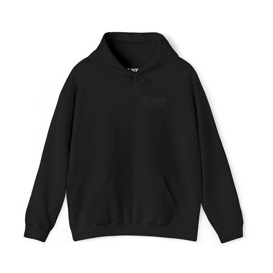 Black on Black BE BOLD Official Embroidered Hoodie