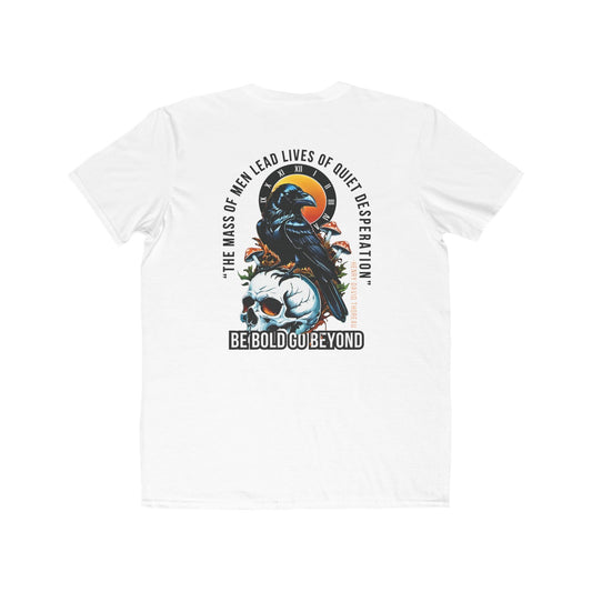 Quiet Desperation WHT/Muscle Tee