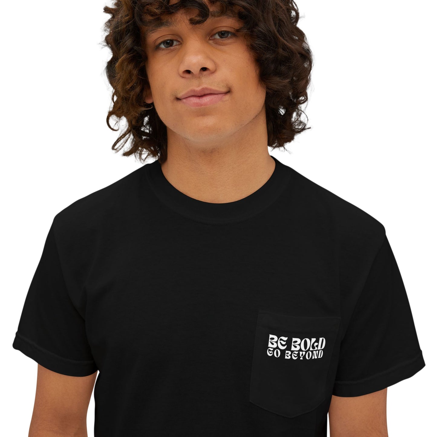 Become Dangerous Choose Kindness Pocket Tee - Artistic Black
