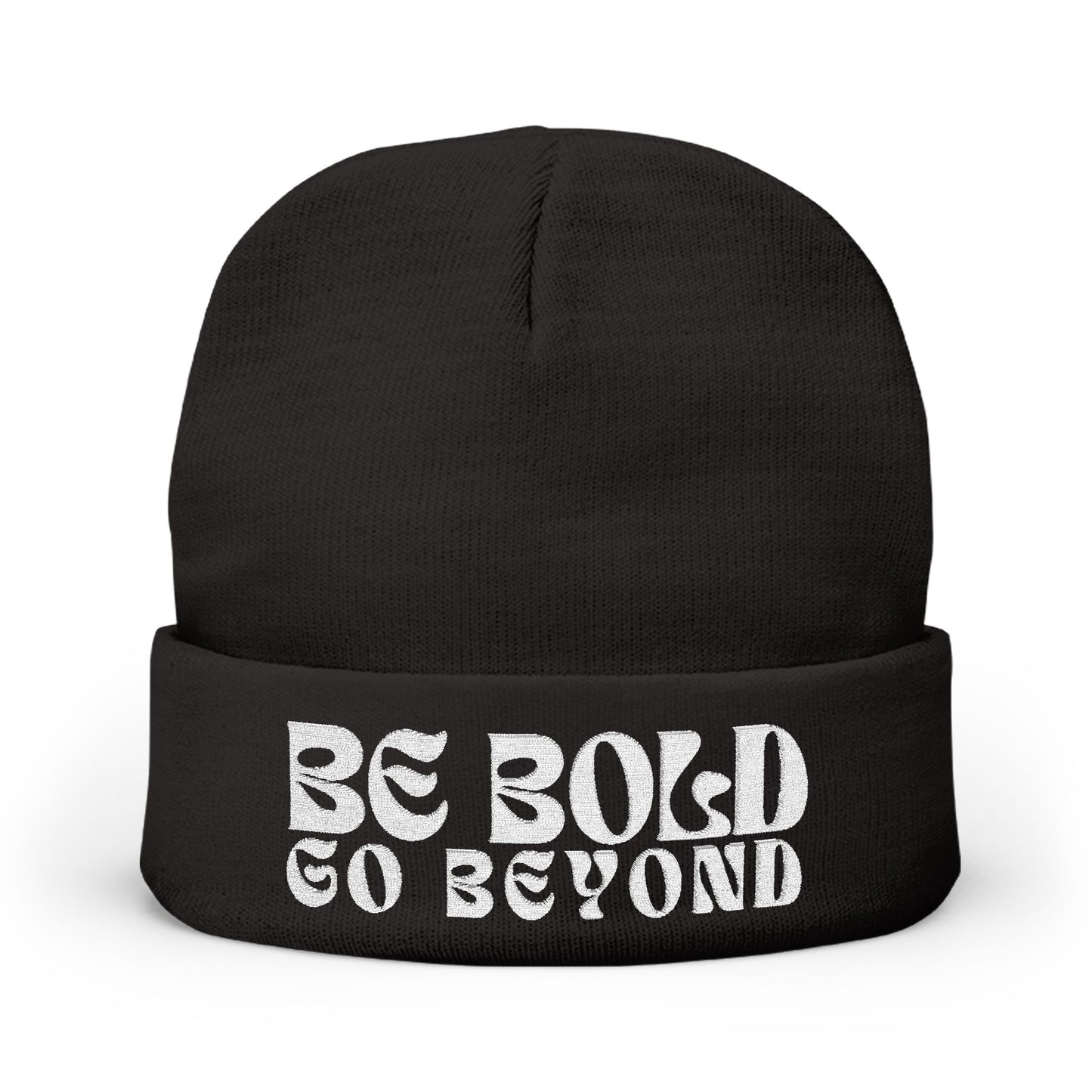 Be Bold Be Groovy Embroidered Beanie
