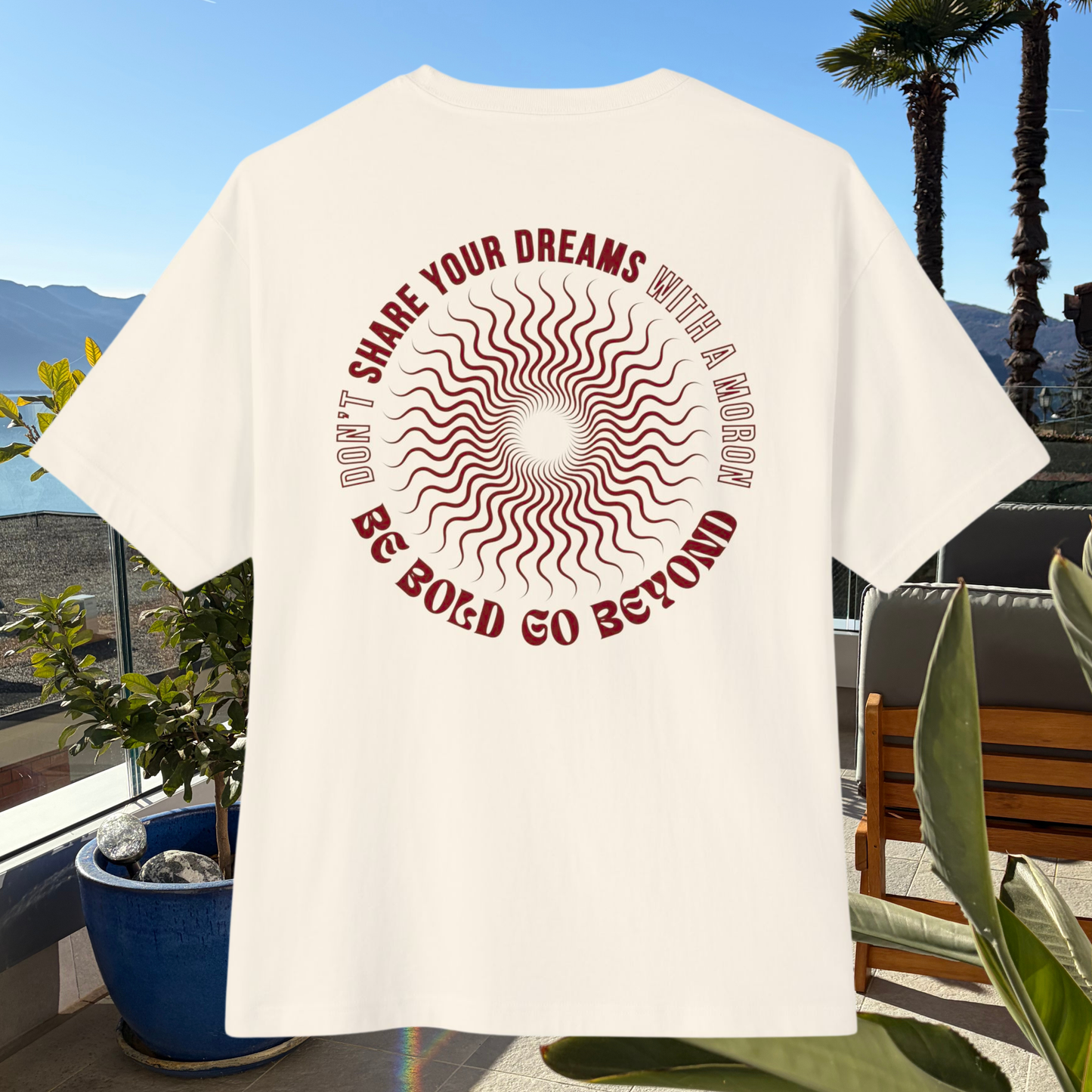 Don’t Share Your Dreams With A Moron Box Tee