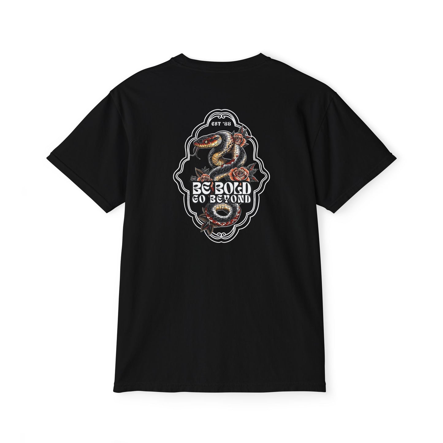 Become Dangerous Choose Kindness Pocket Tee - Artistic Black