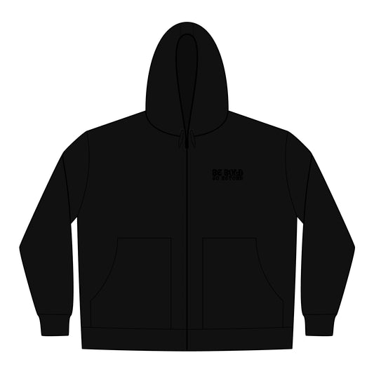 Men's Duck Cloth Hooded Work Jacket (Embroidery)