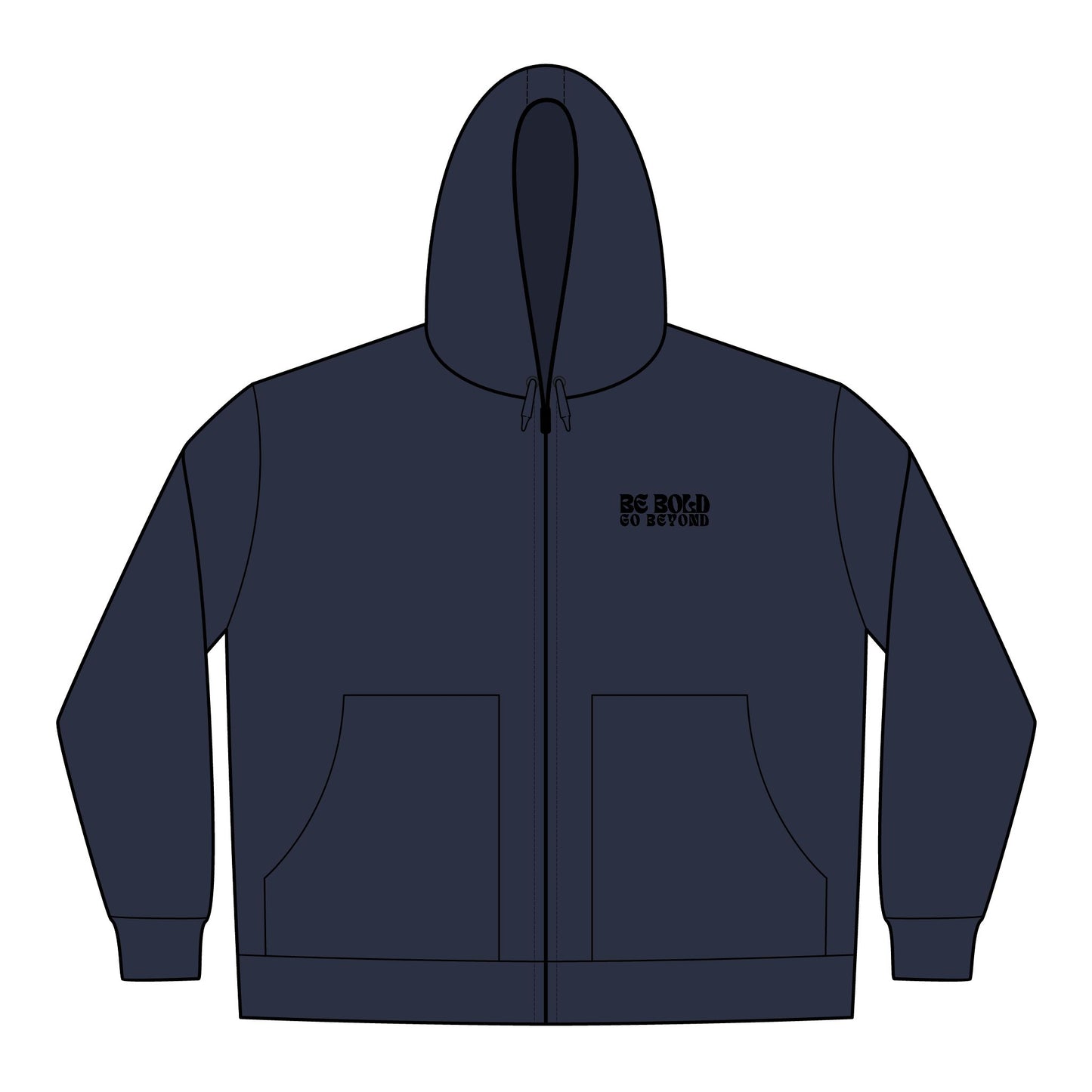 Men's Duck Cloth Hooded Work Jacket (Embroidery)