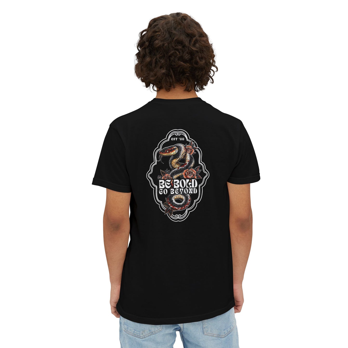 Become Dangerous Choose Kindness Pocket Tee - Artistic Black