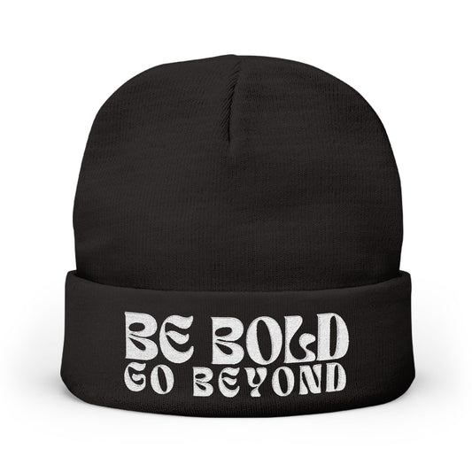 Be Bold Be Groovy Embroidered Beanie